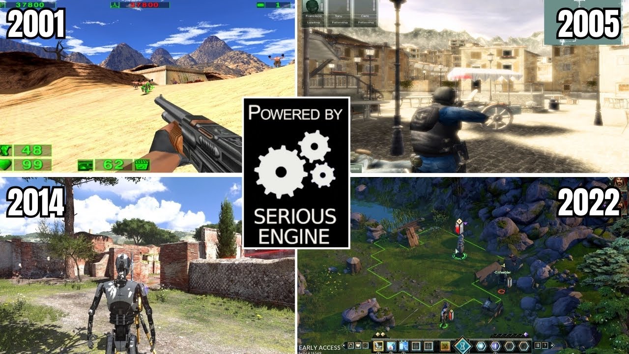 Evolution of Serious Engine Games (2001-2022)