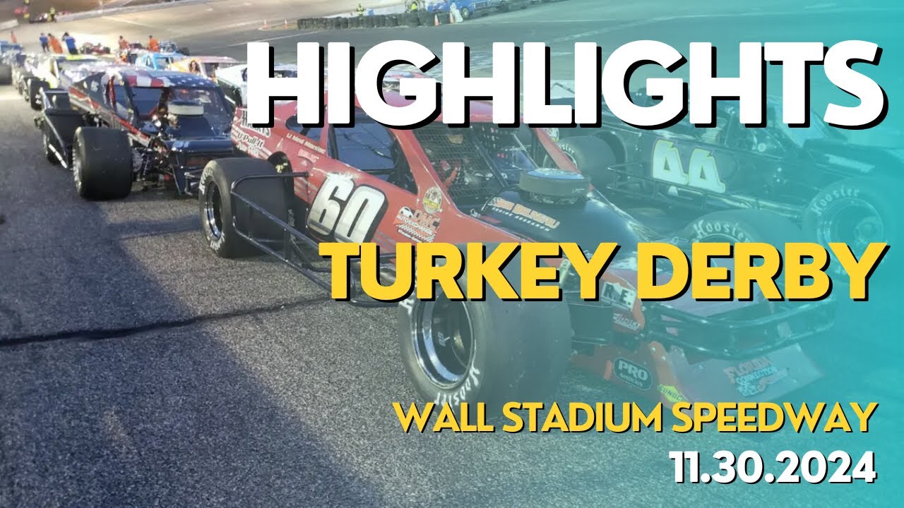 HIGHLIGHTS: Turkey Derby 150 at Wall Stadium Speedway