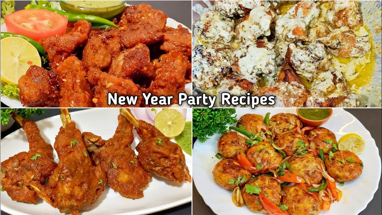 New Year Special Recipes | New Year Party Recipes | New Year Eve Dinner Recipes