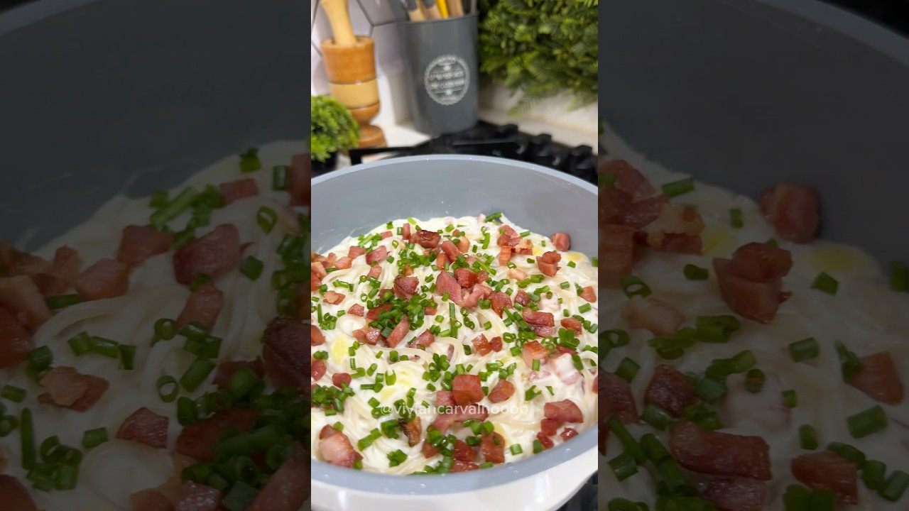 Macarr&atilde;o ao molho branco