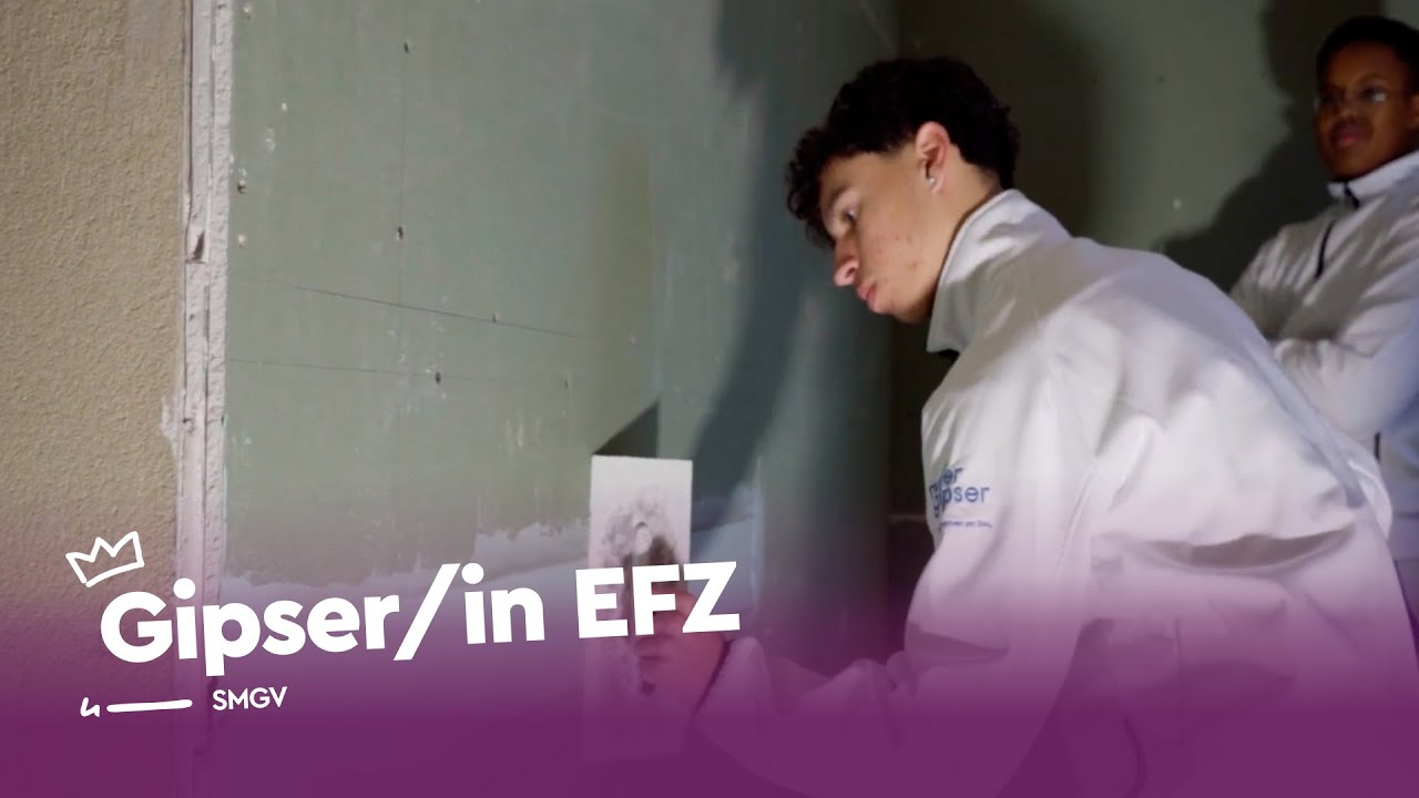 Gipser/in EFZ - Was du wissen musst | Berufsvideo | Yousty