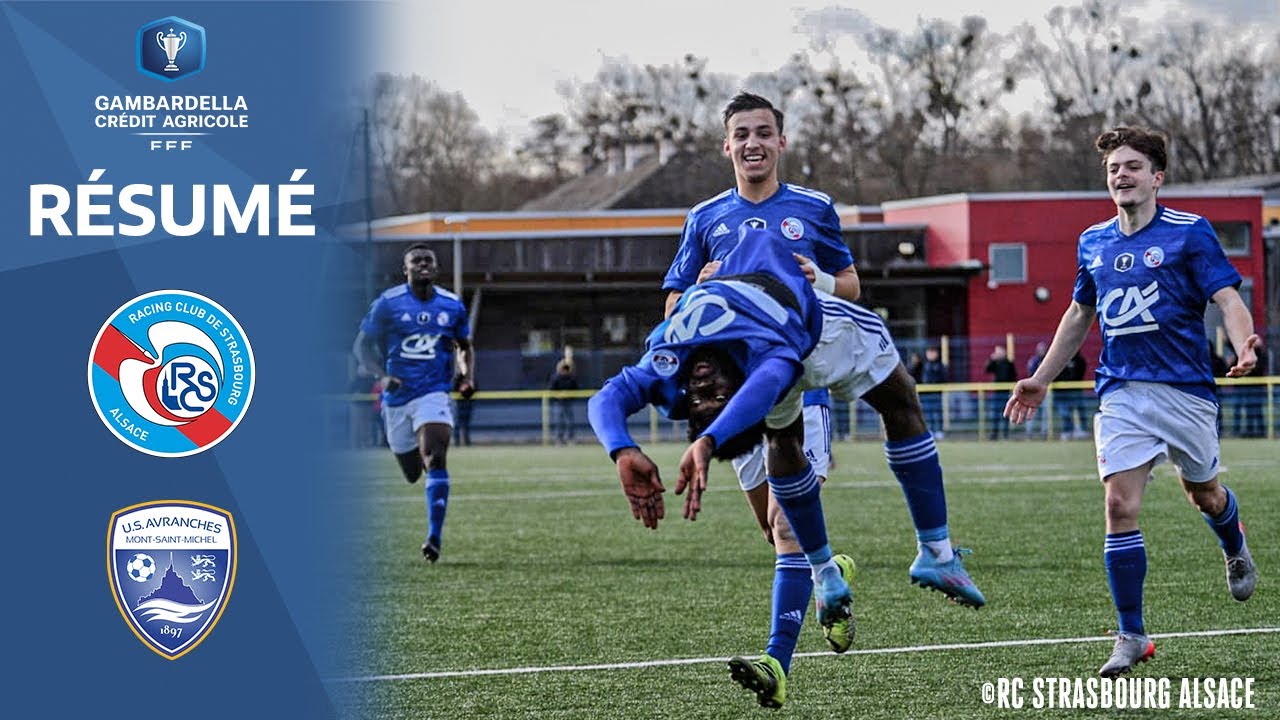 8es I Le RC Strasbourg, premier qualifié pour les quarts (2-1) I Coupe Gambardella-CA 2021-2022