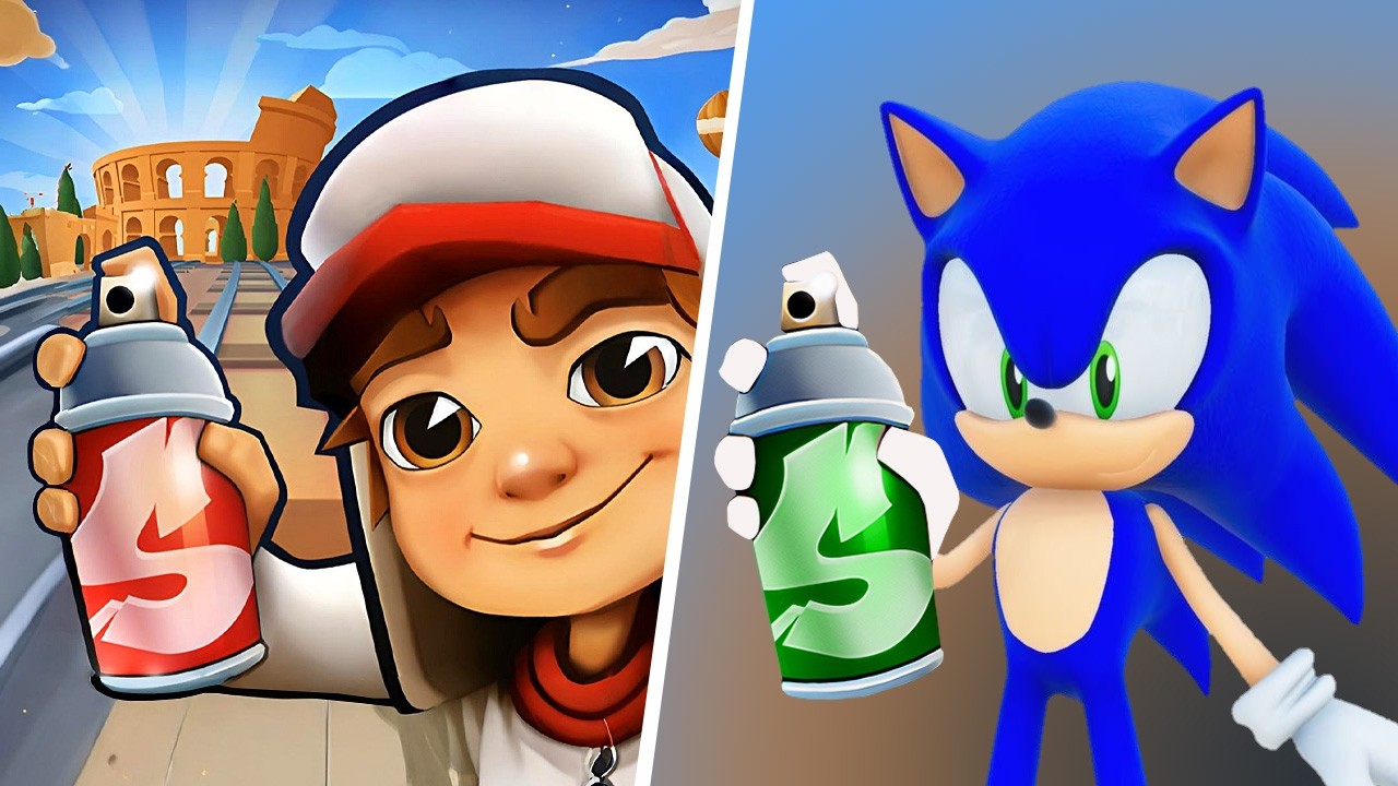 Subway Surfers VS Subway Surfers Sonic Mod, Subway Surfers New Update Rome, Subway Surfers Youtube