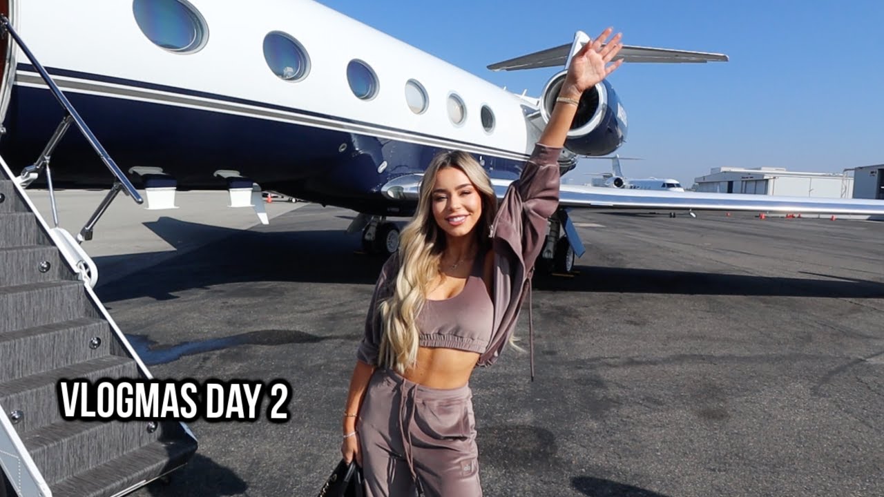 Private jet to Miami art Basel! vlogmas day 2