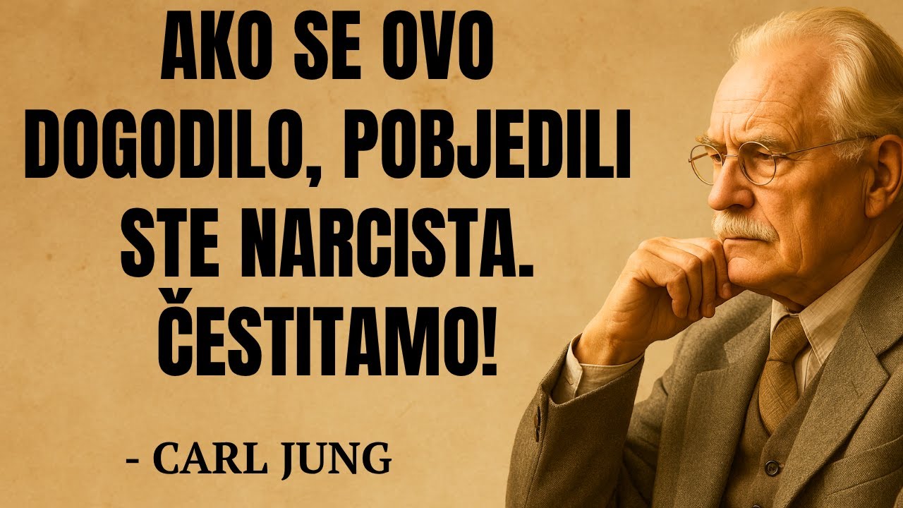 8 znakova da ste pobijedili narcisa, a da to niste ni znali | Carl Jung