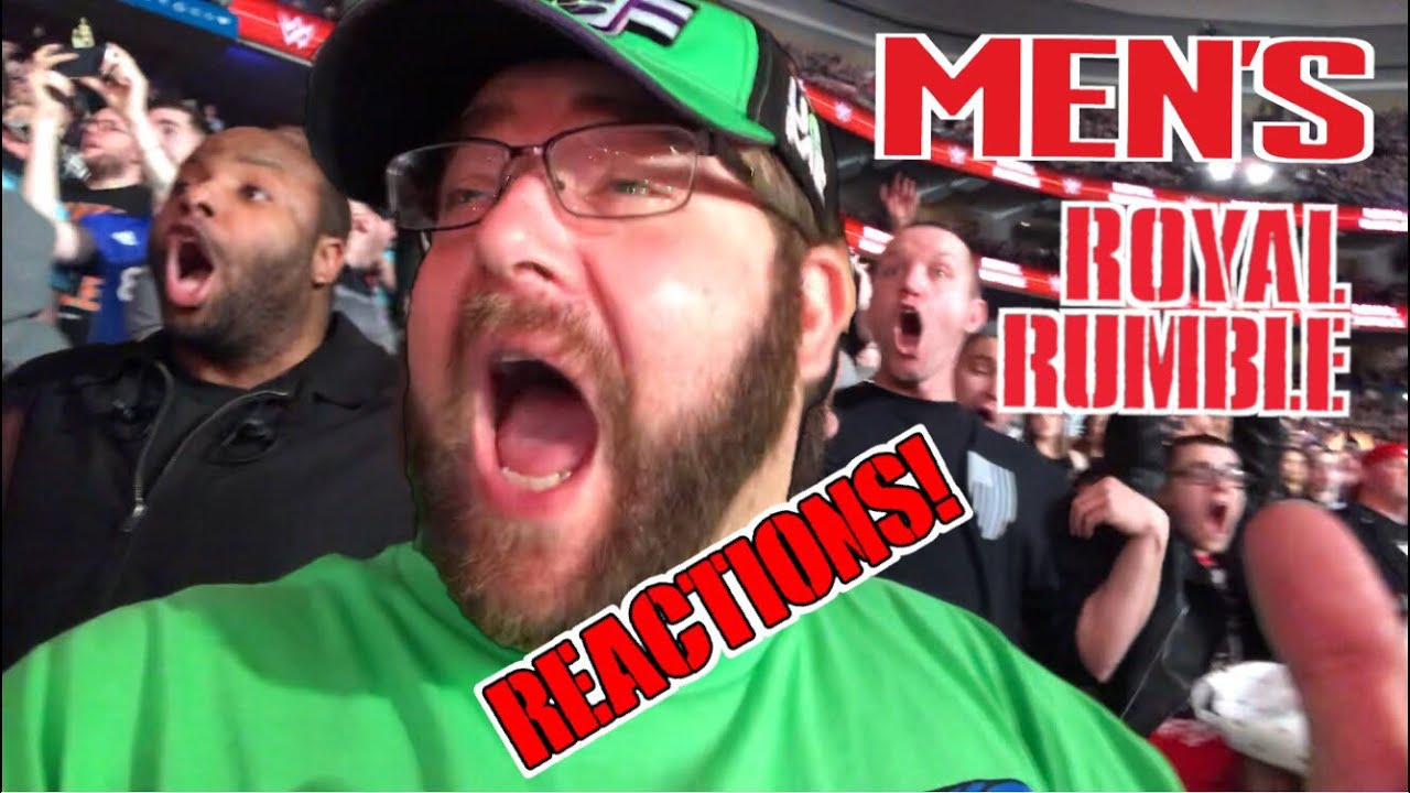 РЕАКЦИИ НА МАТЧ WWE MENS ROYAL RUMBL! РЕЙ МИСТЕРИО ВОЗВРАЩАЕТСЯ В WWE!