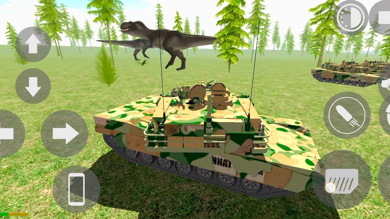 Indian Bikes Driving 3D All DINOSAUR attack my New Army tank