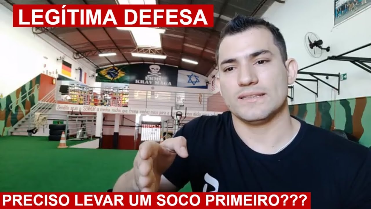 PRECISO LEVAR UM SOCO PRIMEIRO? O QUE É LEGITIMA DEFESA? KRAV MAGA