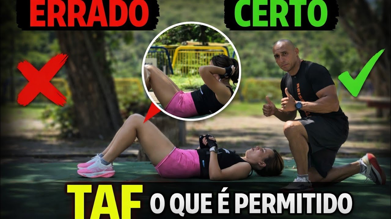 Guia Completo do Abdominal no TAF (Todas as Organizações)
