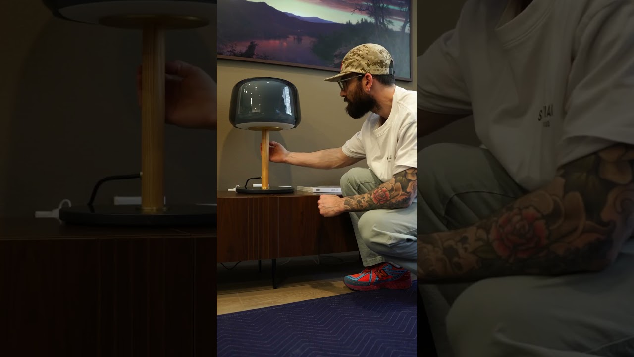 Setting up my IKEA Evedal lamp