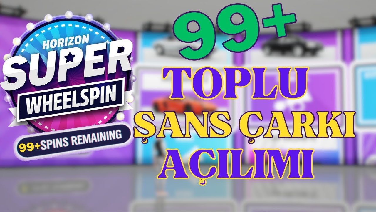 ŞANS ÇARKLARINDAN ZENGİN OL ! FORZA HORİZON 5 ŞANS ÇARKI AÇILIMI