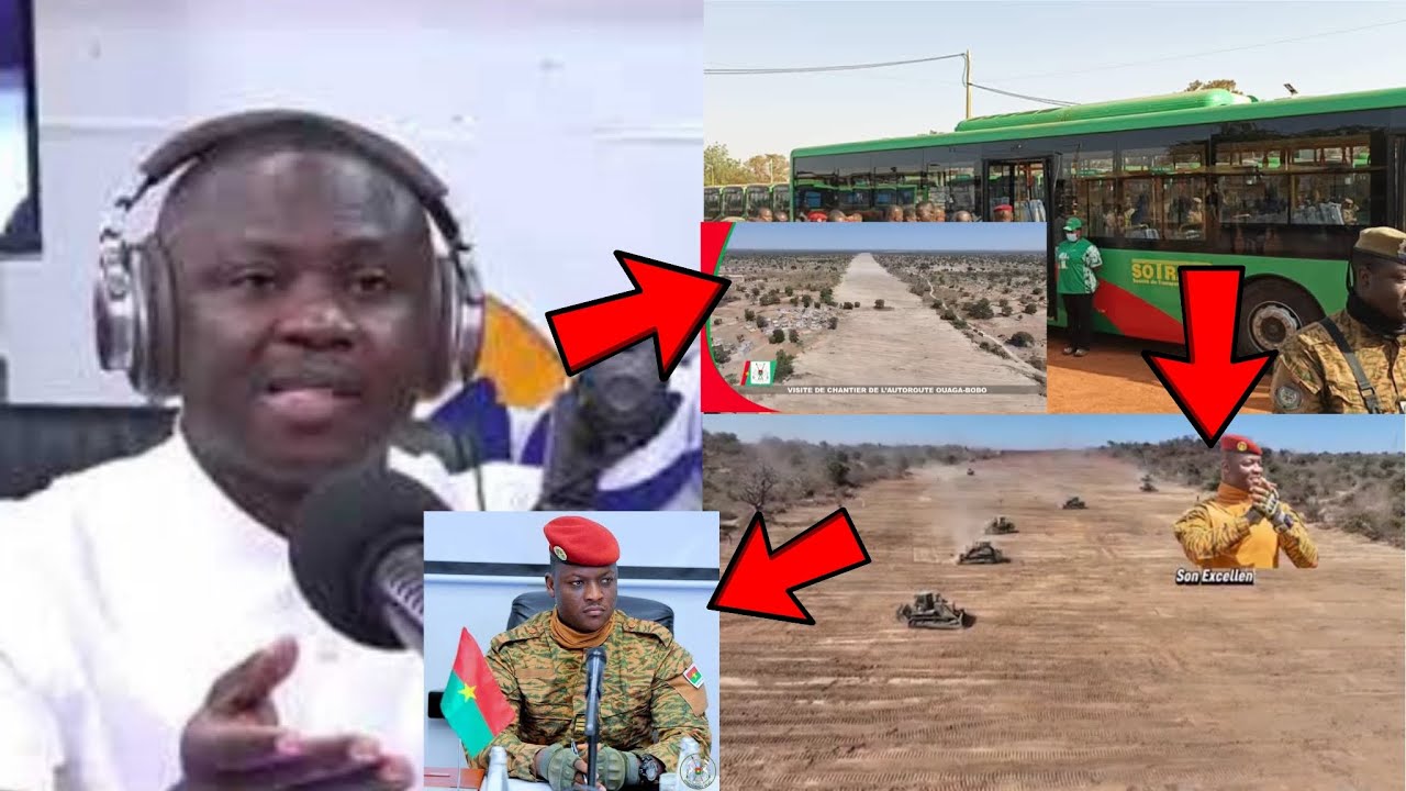 Saddick Adams Reveals How Burkina Faso Construct 8 Lane Express Road in 40 Days, Ibrahim Traore