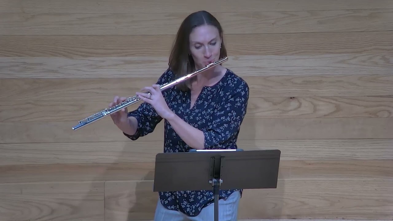 OkMEA 2024-2025 All-State Flute Etude (Round 2): Bach, Gigue in F minor
