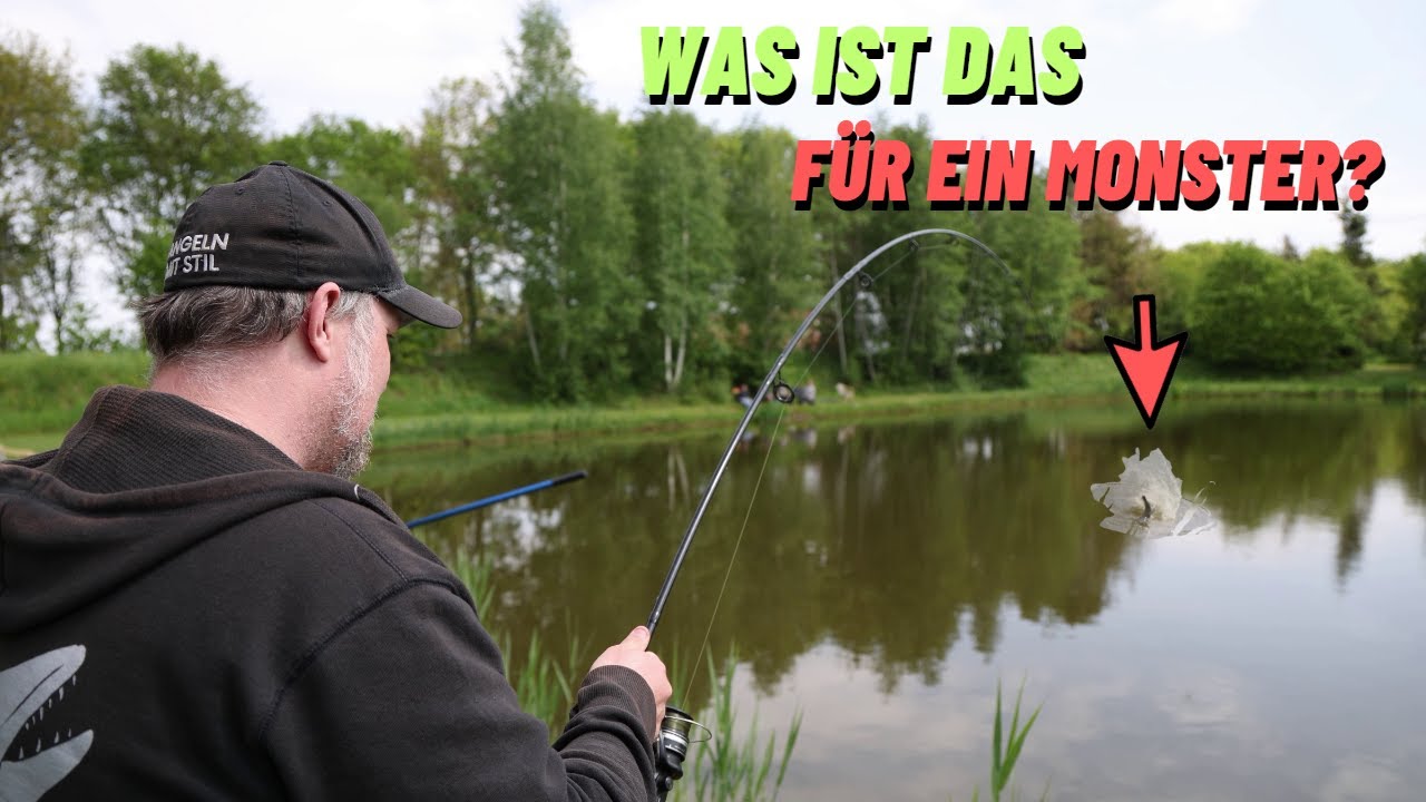 Mit diesem MONSTER haben wir nicht gerechnet 😱 Angeln auf Stör am Forellensee