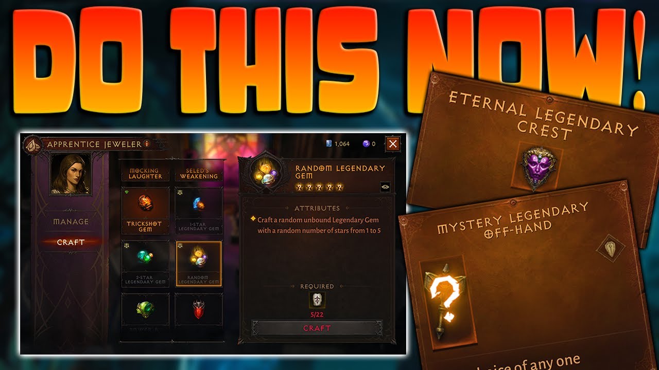 YOU NEED TO USE THIS VENDOR! Legendary Crests, Gems, Gear, & MUCH More! | Diablo Immortal!