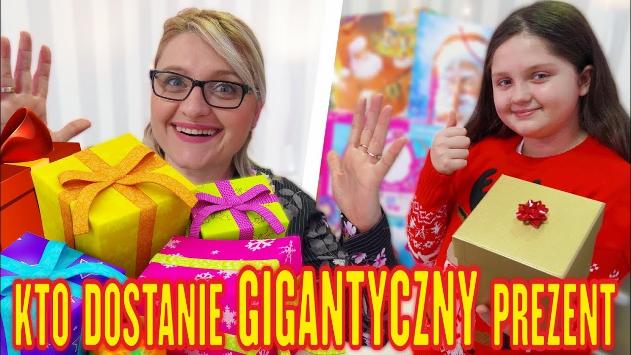 KTO DOSTANIE GIGANTYCZNY PREZENT ❓ WRĘCZ PREZENT CHALLENGE 😍