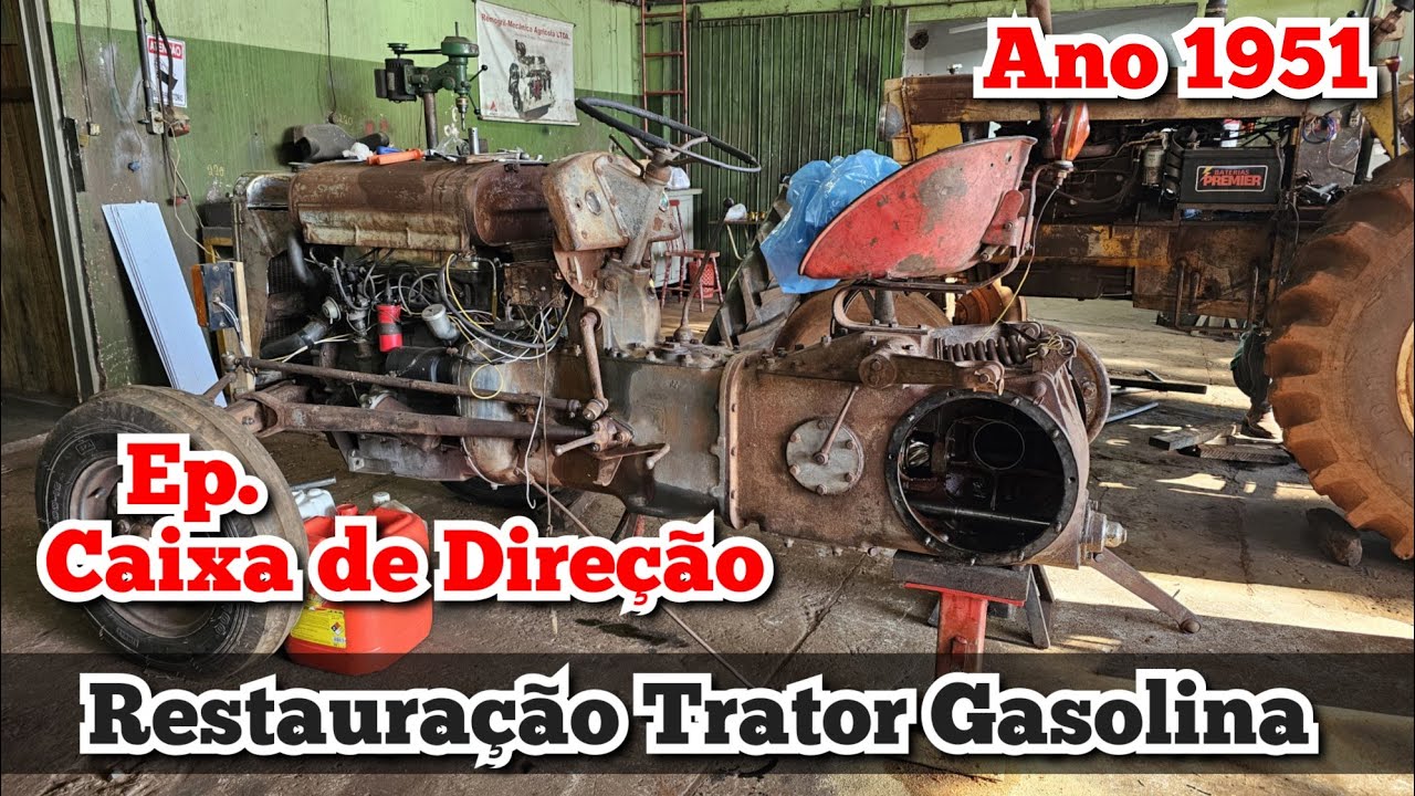 Ferguson TE20 Caixa de Direção e Freios