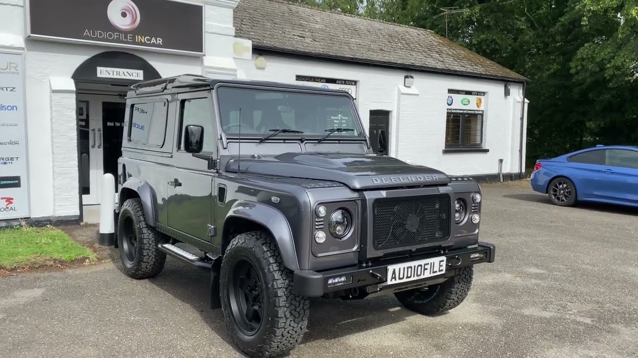 2700 mile Defender gets the Audiofile treatment.