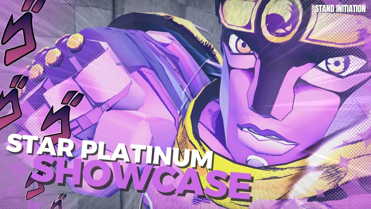 Star Platinum Showcase | Stand Initiation | Roblox | JJBA
