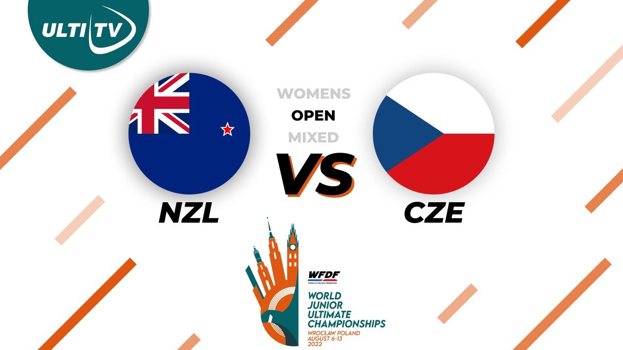 New Zealand vs. Czech Republic - WJUC 2022 - U20 Open - Pool Play