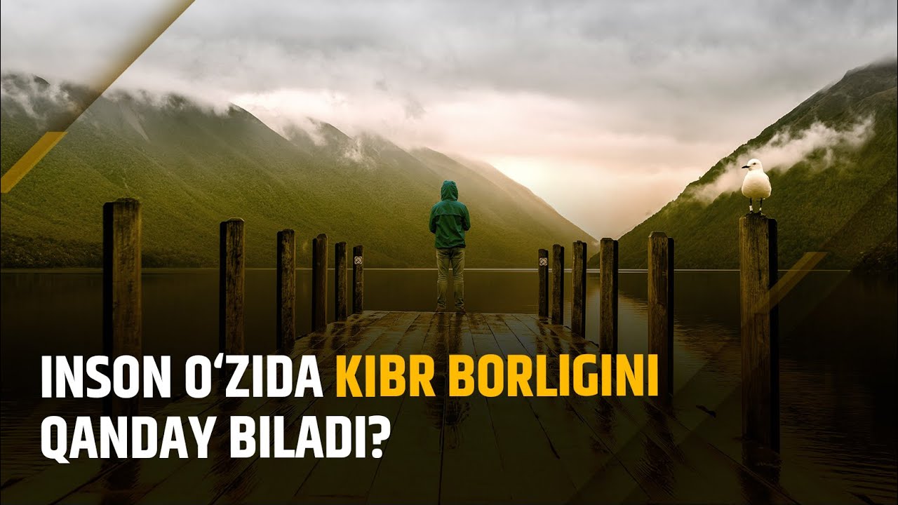 Inson o&lsquo;zida kibr borligini qanday biladi?