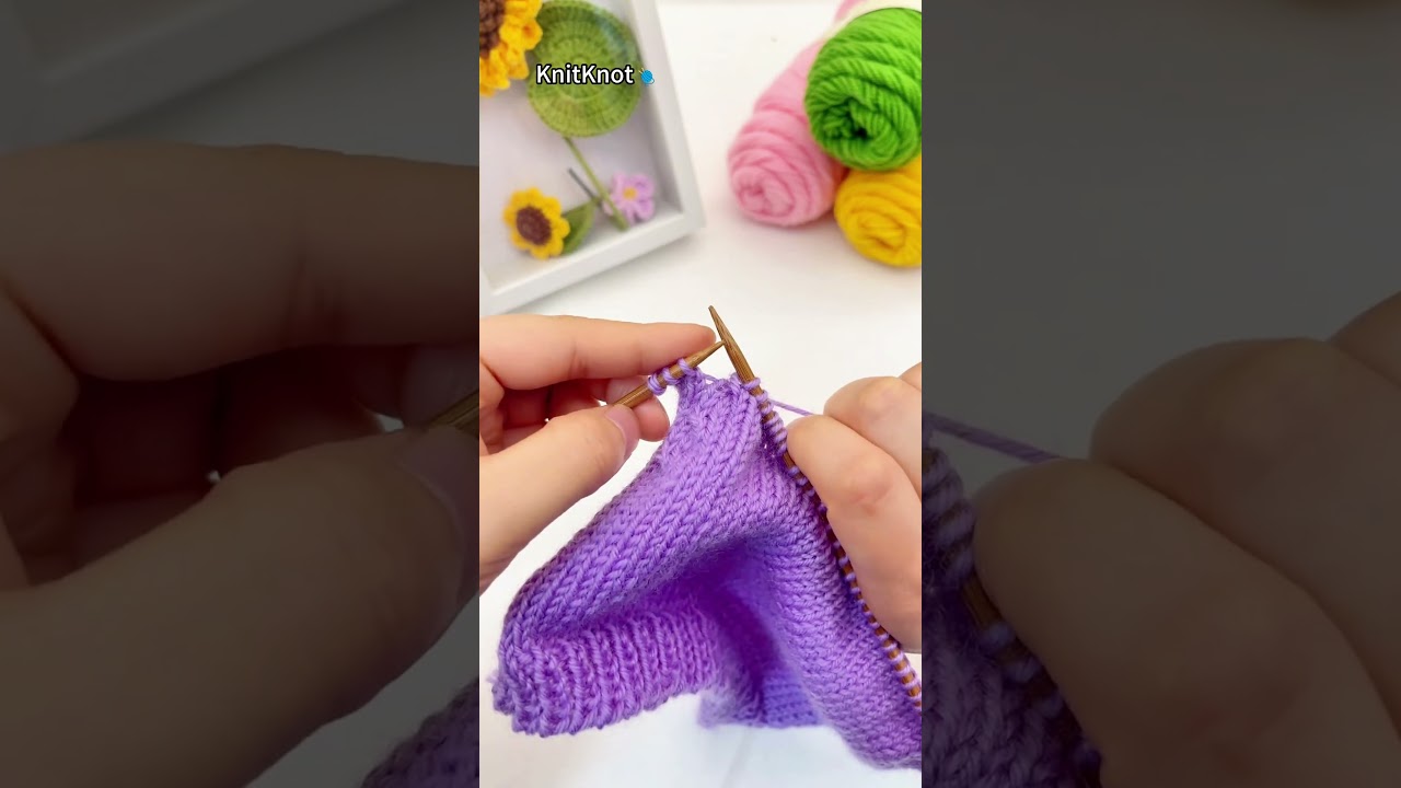 Knitting Made Easy: Tricks to Master Any Pattern!#crochet #knitting #handmade #shorts