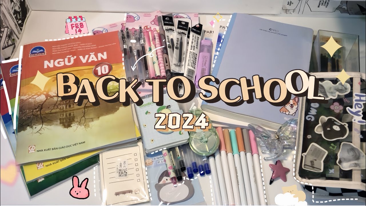 BACK TO SCHOOL 2024📚 || Mình đã chuẩn bị những gì cho năm học mới?? | Chanie