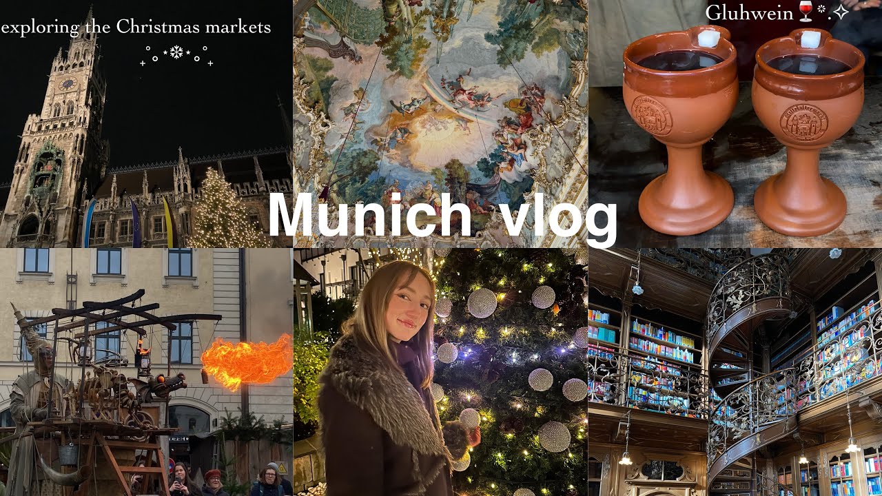 exploring Munich at Christmas time!!🍷🎄🇩🇪🍻