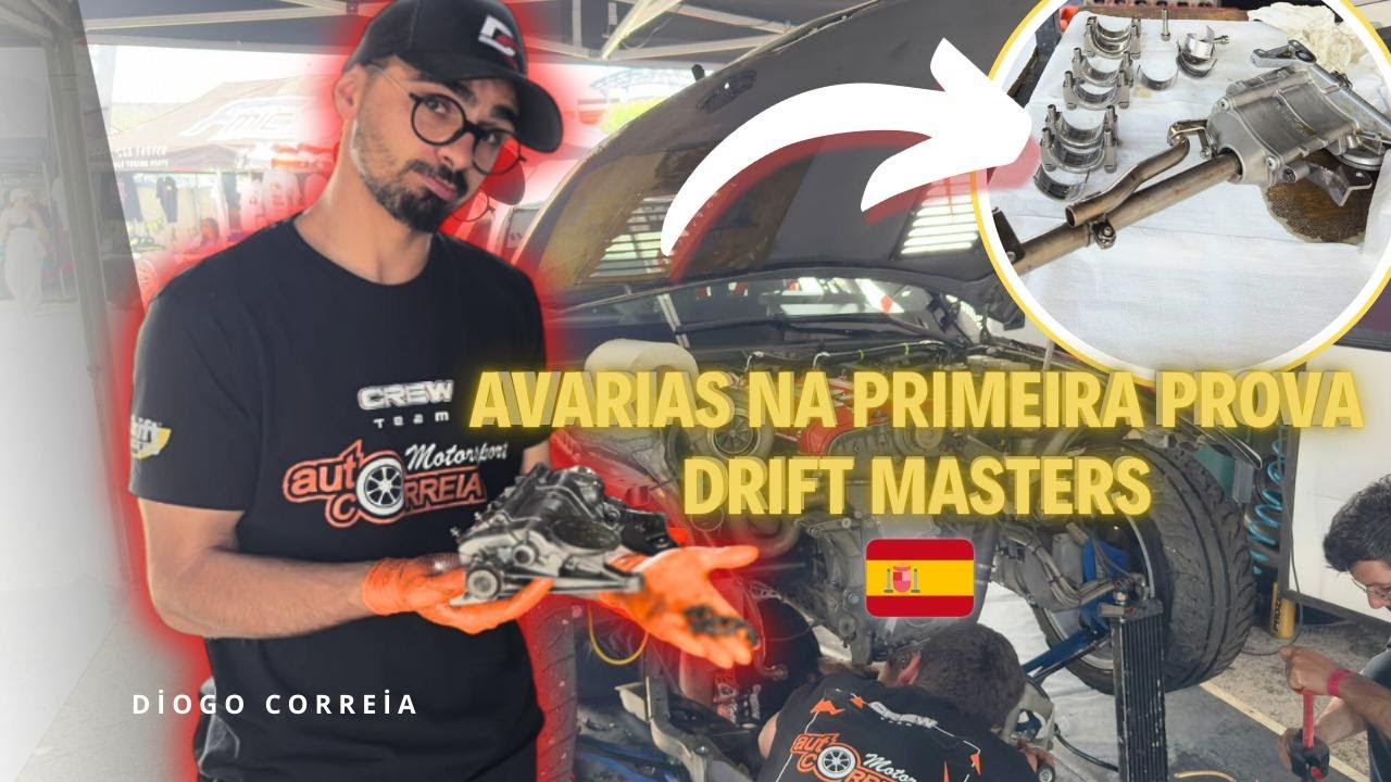 AVARIAS NA PRIMEIRA PROVA DRIFT MASTERS PARTE 1