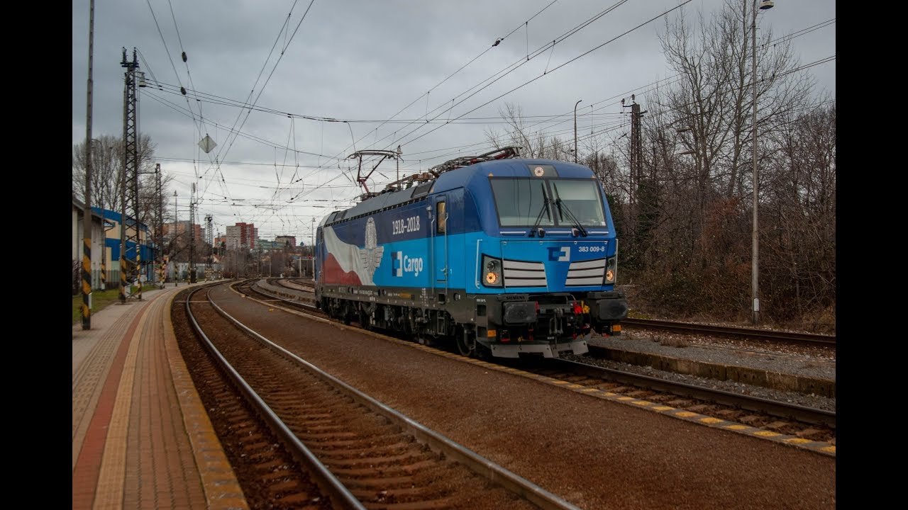 Vlaky Bratislava-Lamač (3.1.2019)