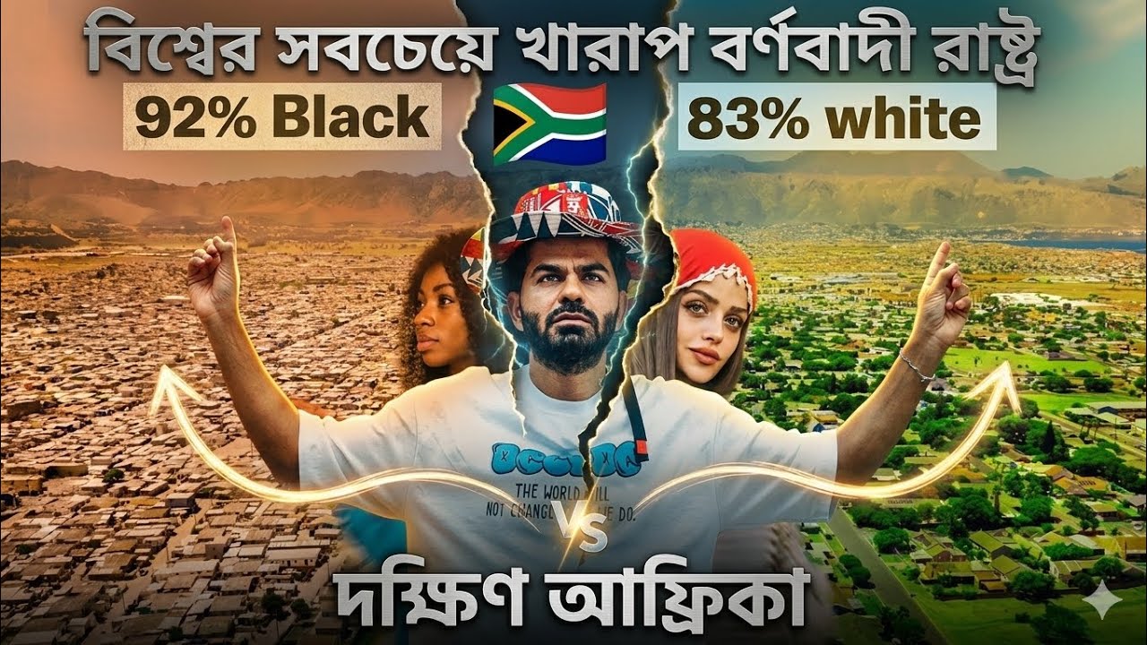 বিশ্বের সবচেয়ে খারাপ বর্ণবাদী রাষ্ট্র দক্ষিণ আফ্রিকা 🇿🇦 || State in the World South Africa 