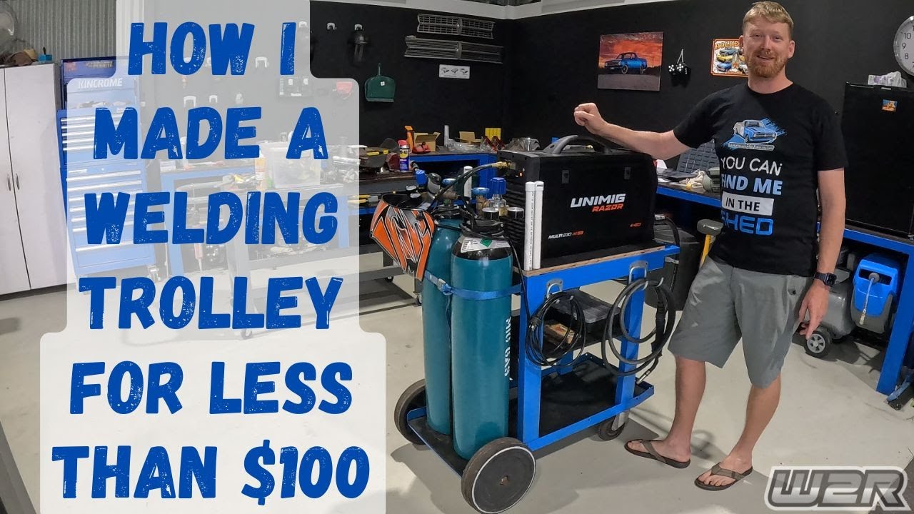 Making a trolley for my UNIMIG Razor 4in1 Welder