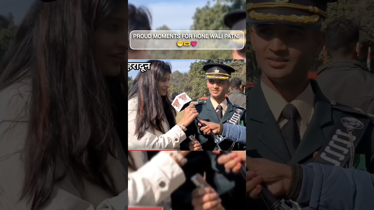 Proud Moments For Future Wife 💖✨ ! Army Officer Motivation 😎 #indianmilitary