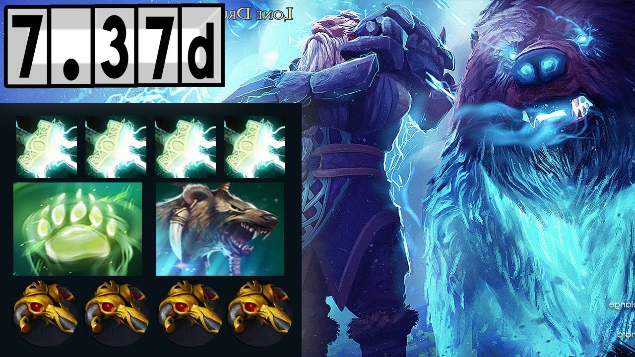 GRANDMASTER Lone Druid! [Full Match Gameplay Dota 2] 7.37d