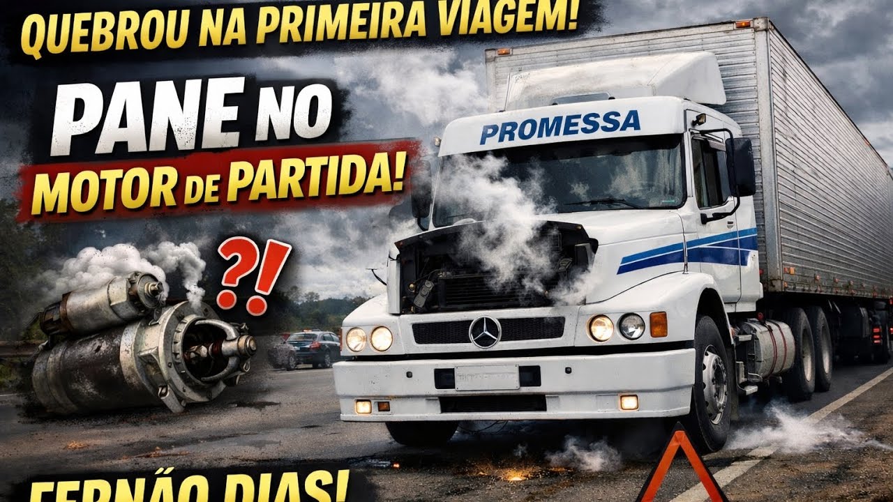 QUEBROU na PRIMEIRA VIAGEM , TÁ DIFÍCIL 😞