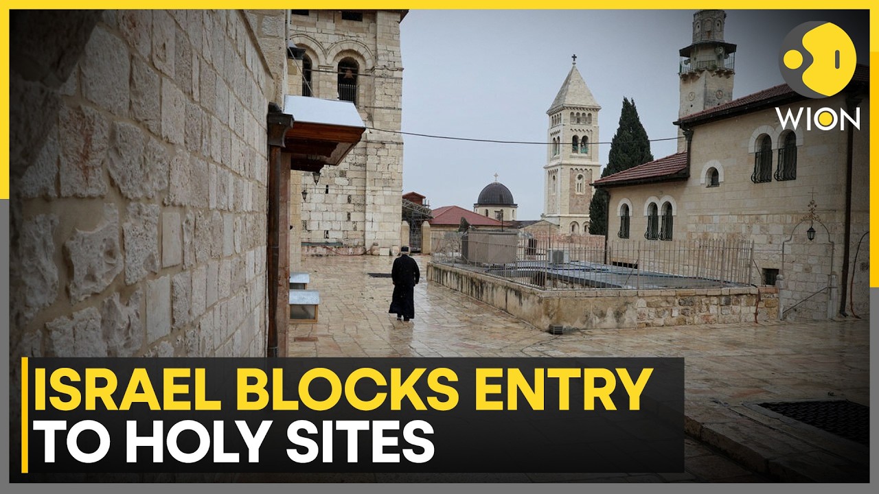 Israel Blocks Two Christian Clerics From Entering Church of the Holy Sepulchre | WION News