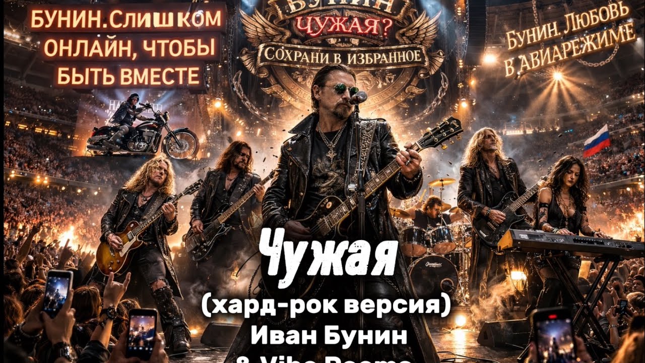 Чужая (хард-рок версия) Иван Бунин & Vibe Poems