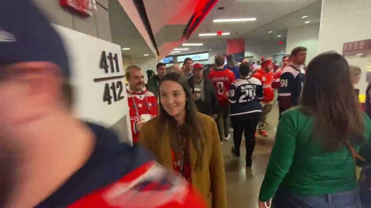Washington Capitals!  Capital One Arena Walk Though 11/19/2022