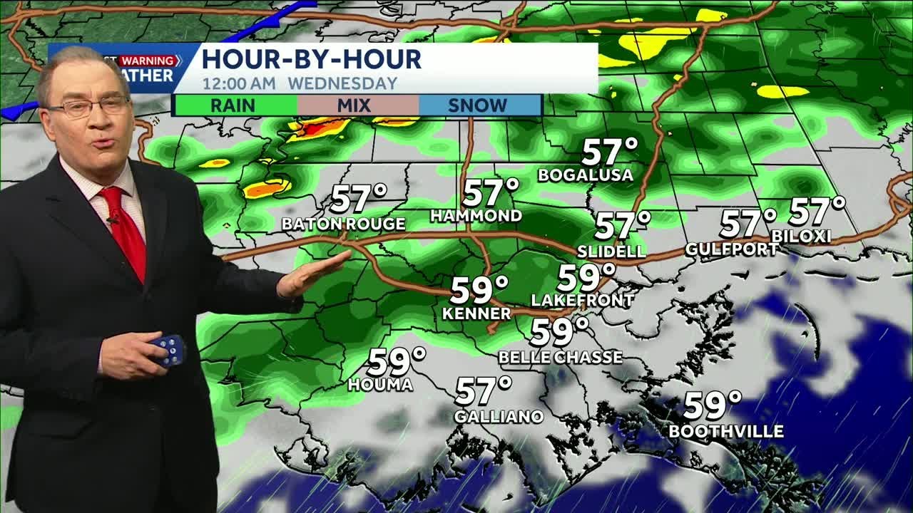 Overnight rain and thunderstorms, more weekend changes