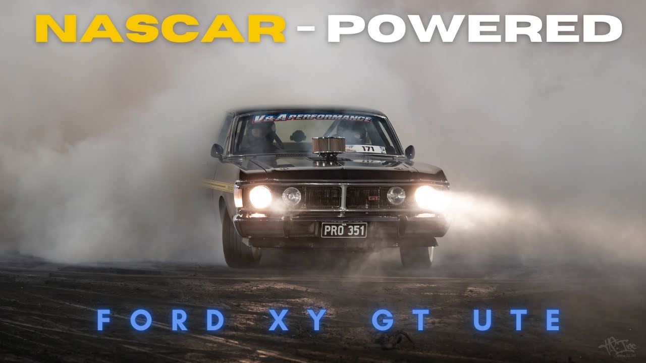 This NASCAR-powered Aussie Classic is CRAZY! Introducing Bailey Djuric’s Wild Ford XY GT Ute! 🇦🇺🔥