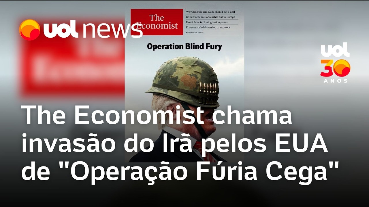 The Economist chama invasão do Irã pelos EUA de 