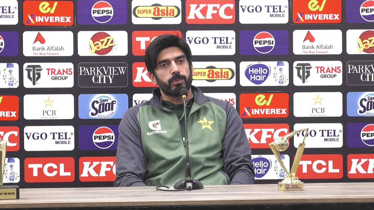 Usman Tariq Press Conference | Pakistan vs Zimbabwe | Match 04 | Tri Nation Series | PCB | M2T1U