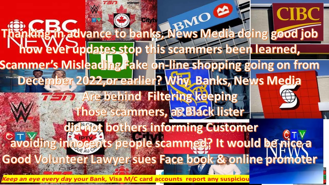WHY? Banks, News media are not aware on-going since scammer's Misleading Fake ADS