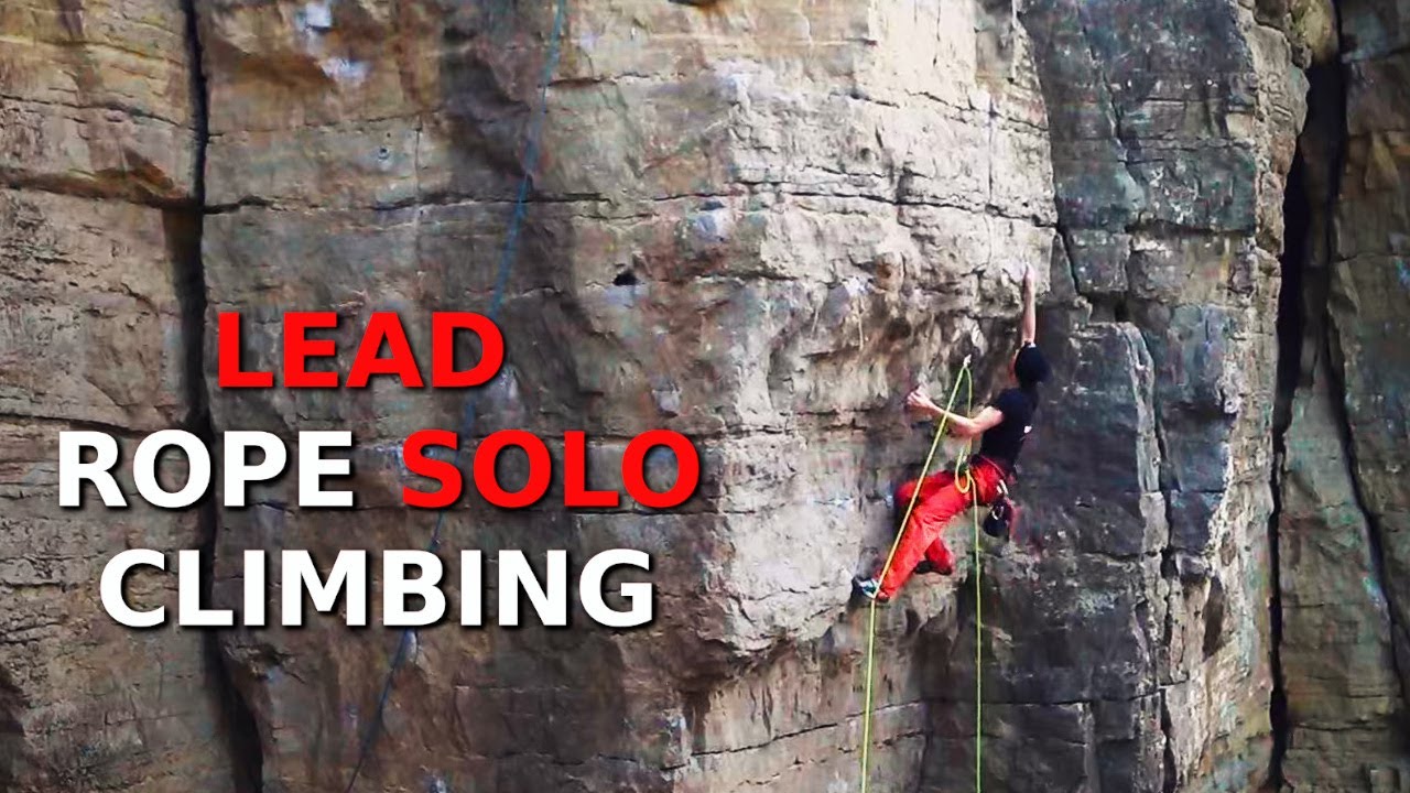 Lead Rope Solo Climbing Hessigheim Classics 6: Caduta