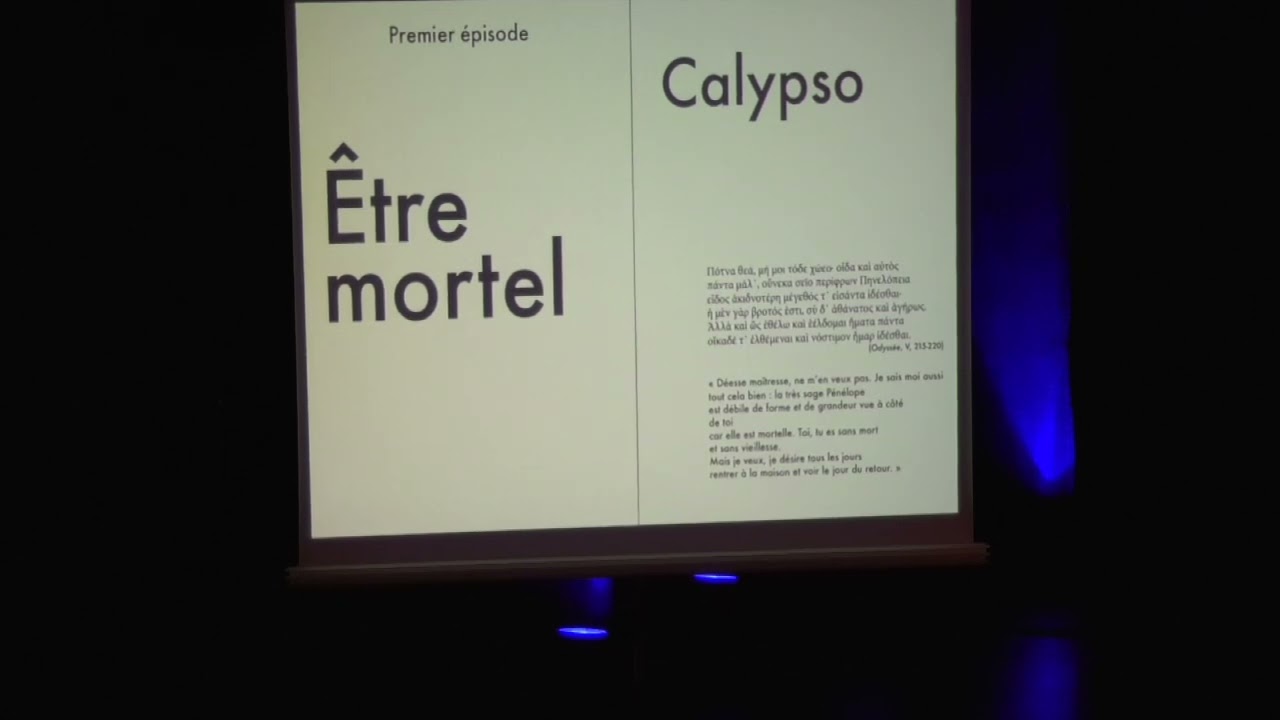 Barbara Cassin : L'Odyss&eacute;e: un roman graphique.