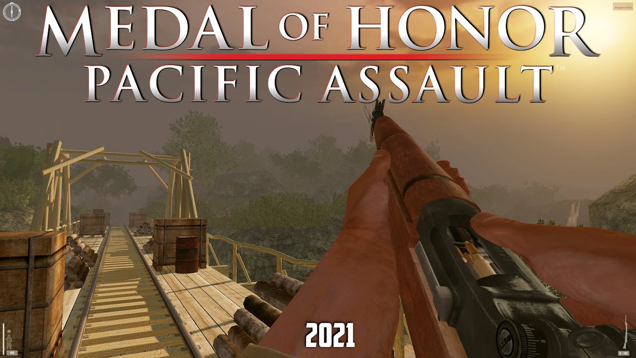 Medal of Honor Pacific Assault 2021 Multiplayer Mp_Bridge Gameplay | 4K