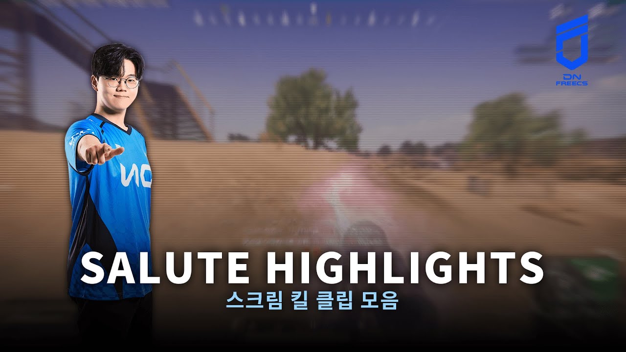 살루트 PWS 스크림 킬 클립｜DN FREECS 'Salute' 배그 매드무비 PUBG Progamer Highlights 4k