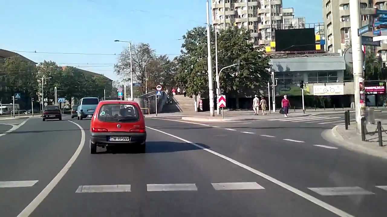 Samochodem po Wrocławiu cz.19 (Kochanowskiego - Armii Krajowej) HD