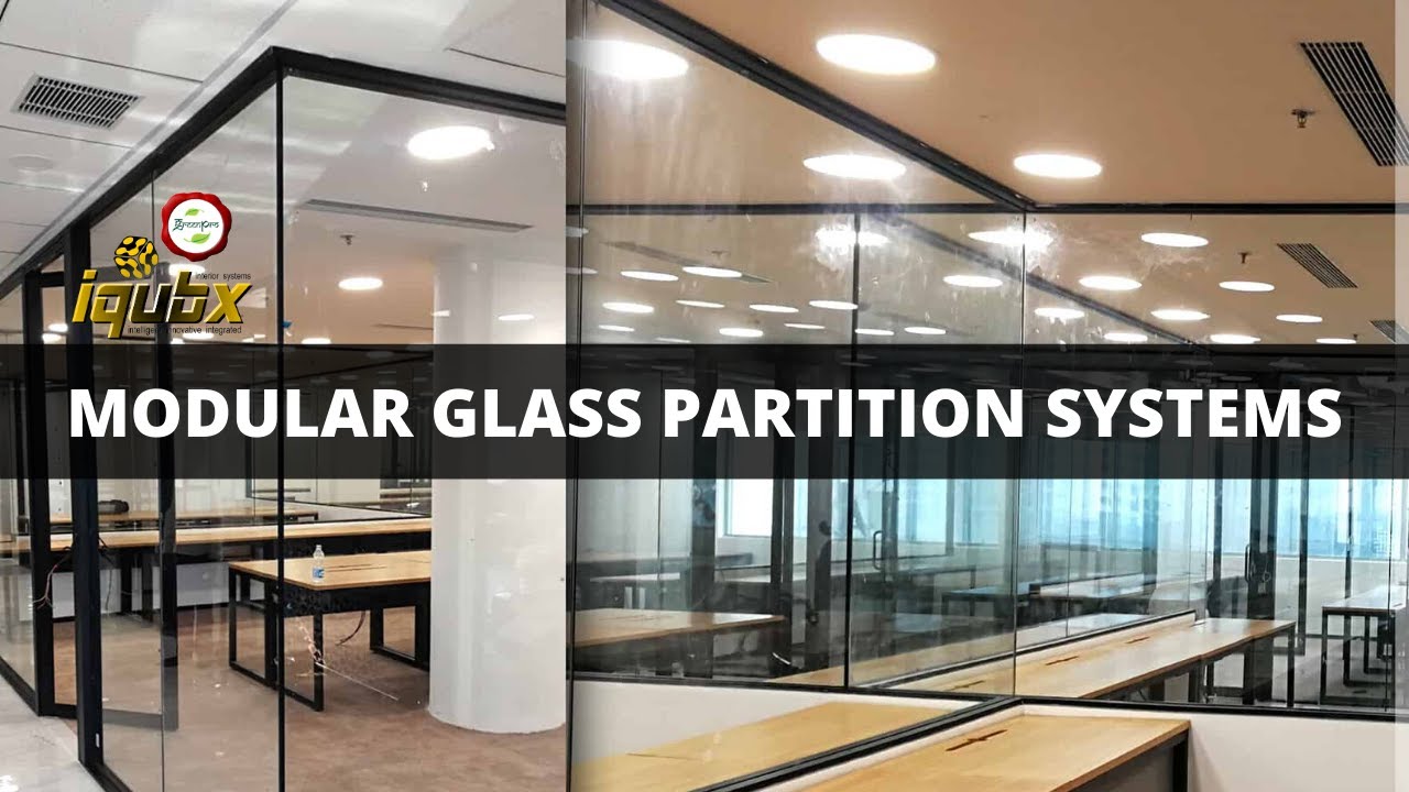 Modular Glass Partition System | Iqubx | Amit Garg