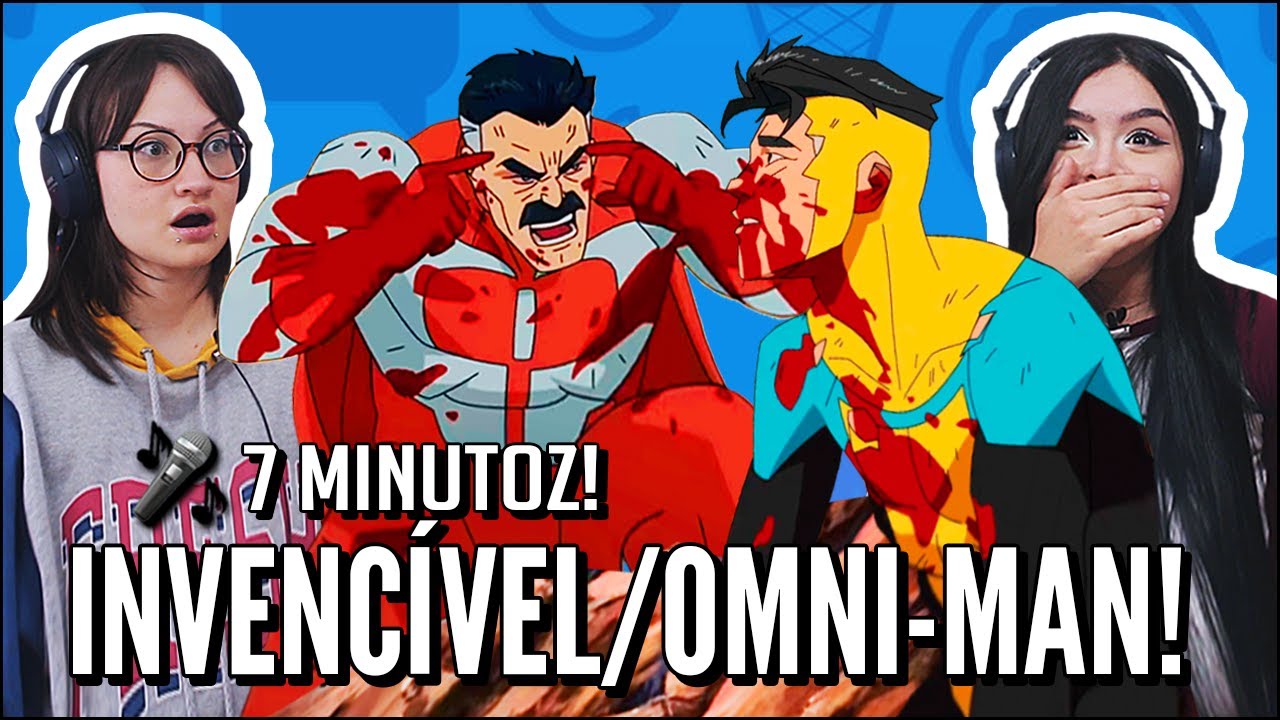 RAP DO INVENCÍVEL E RAP DO OMNI-MAN - 7 MINUTOZ (JOVENS REAGEM)
